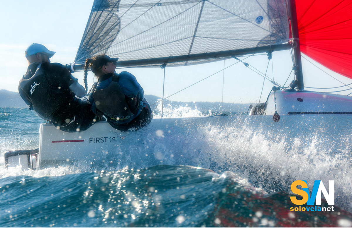 Il First 18 SE in navigazione