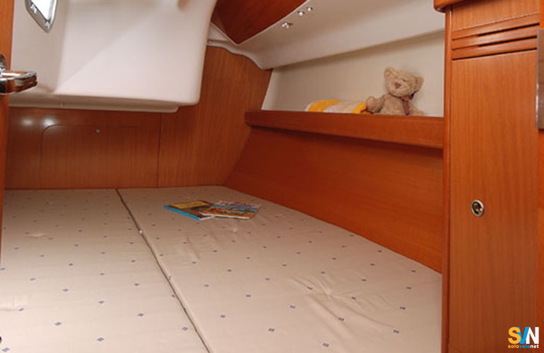 Il First 40.7, la cabina di poppa