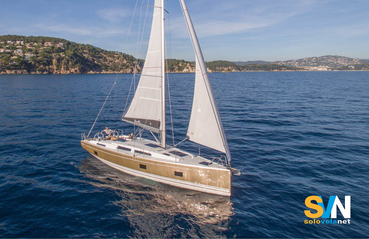 L'Hanse 418 in navigazione