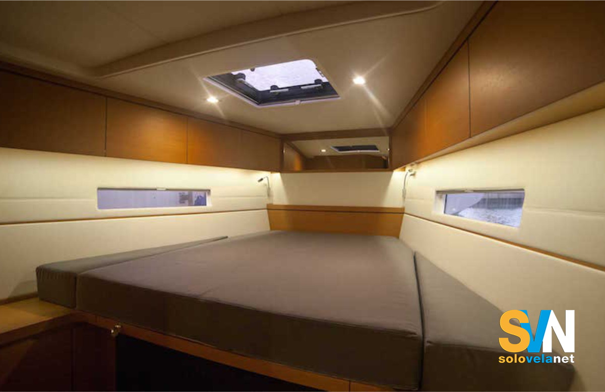 La cabina di prua dell'Ice 52 RS