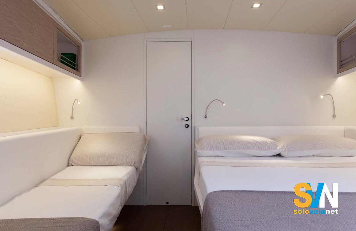 Una delle cabine dell'Ice 60