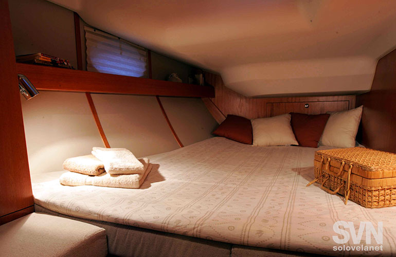 Impression 434, la cabina di prua