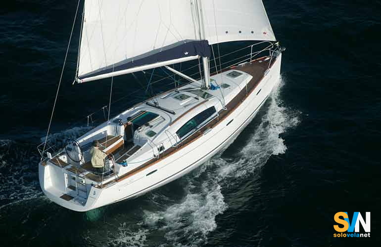 Oceanis 40, visto dall'alto