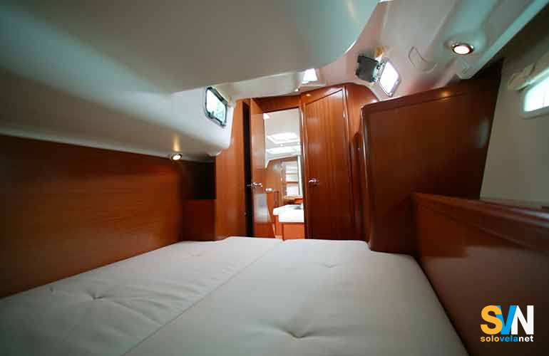 Oceanis 40, cabina di poppa