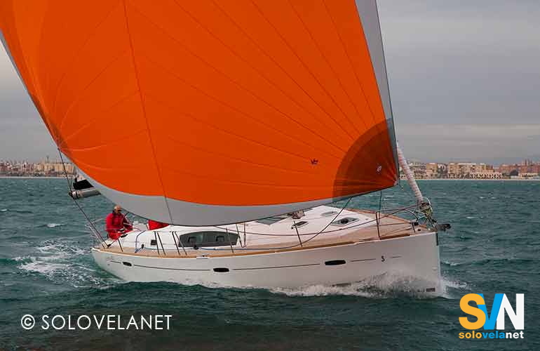 La barca sotto gennaker