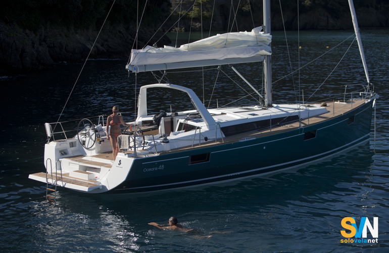 L' Oceanis 48 in rada
