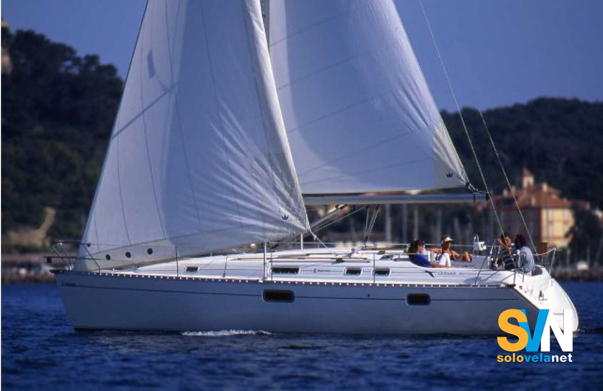 L'Oceanis Clipper 351 in navigazione