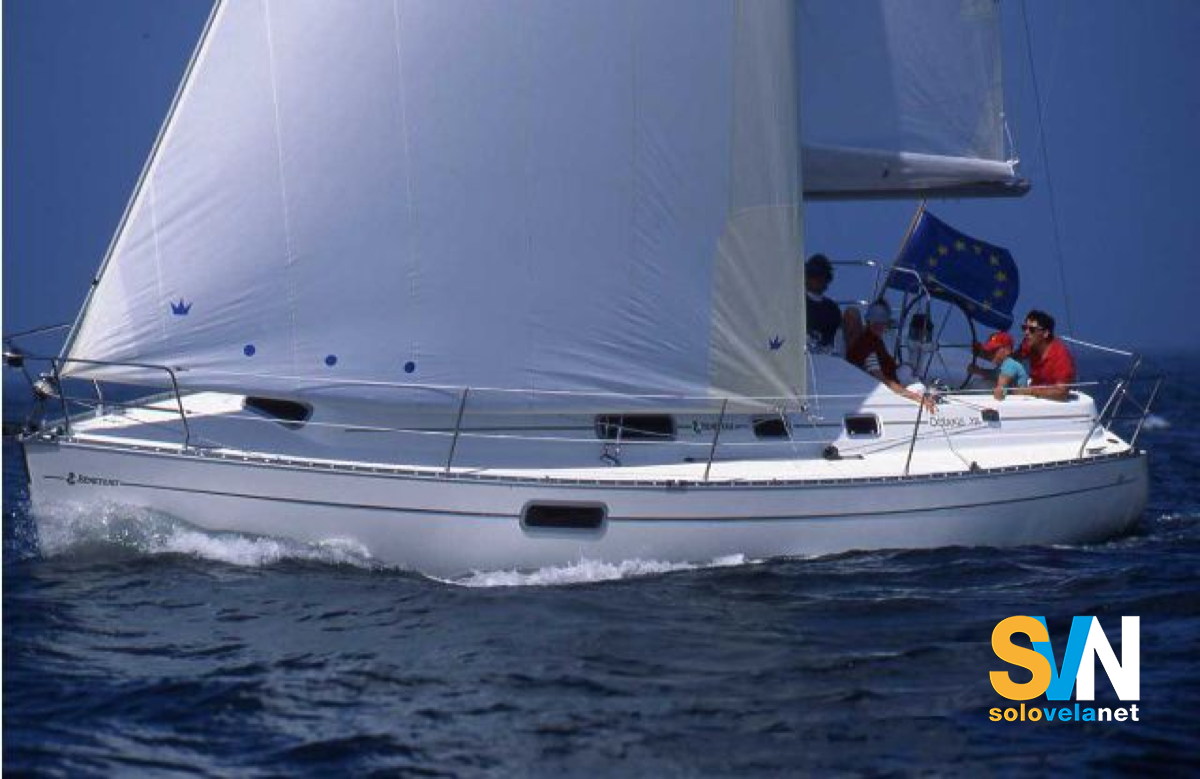 L'Oceanis Clipper 321 in navigazione