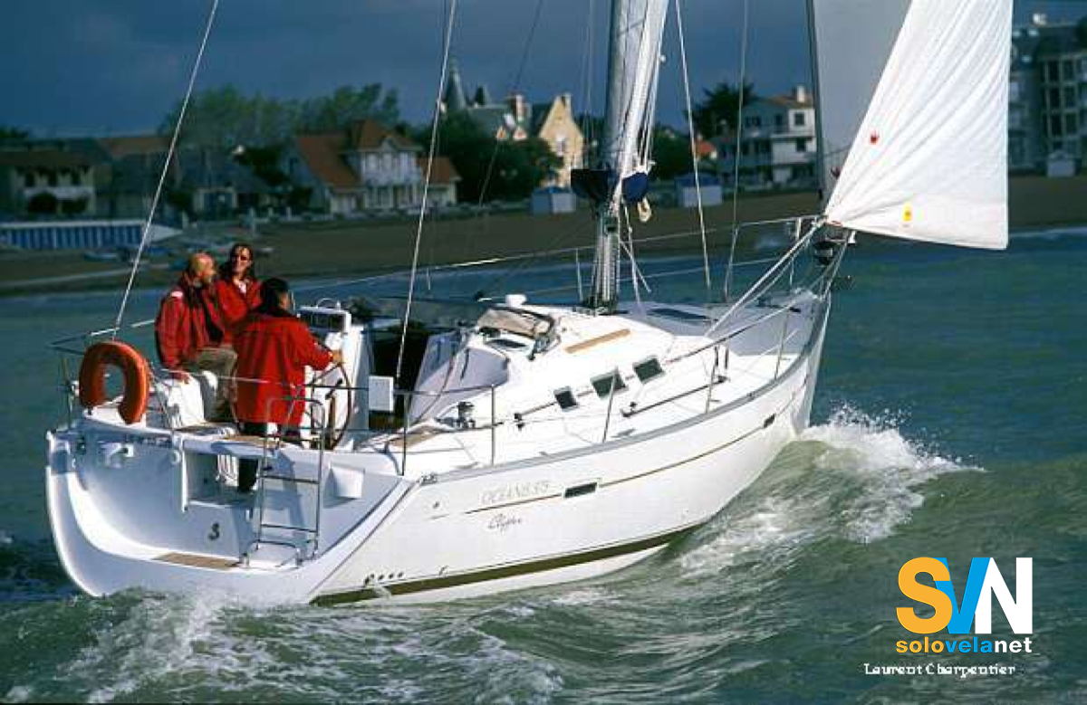 L'Oceanis Clipper 373 in navigazione