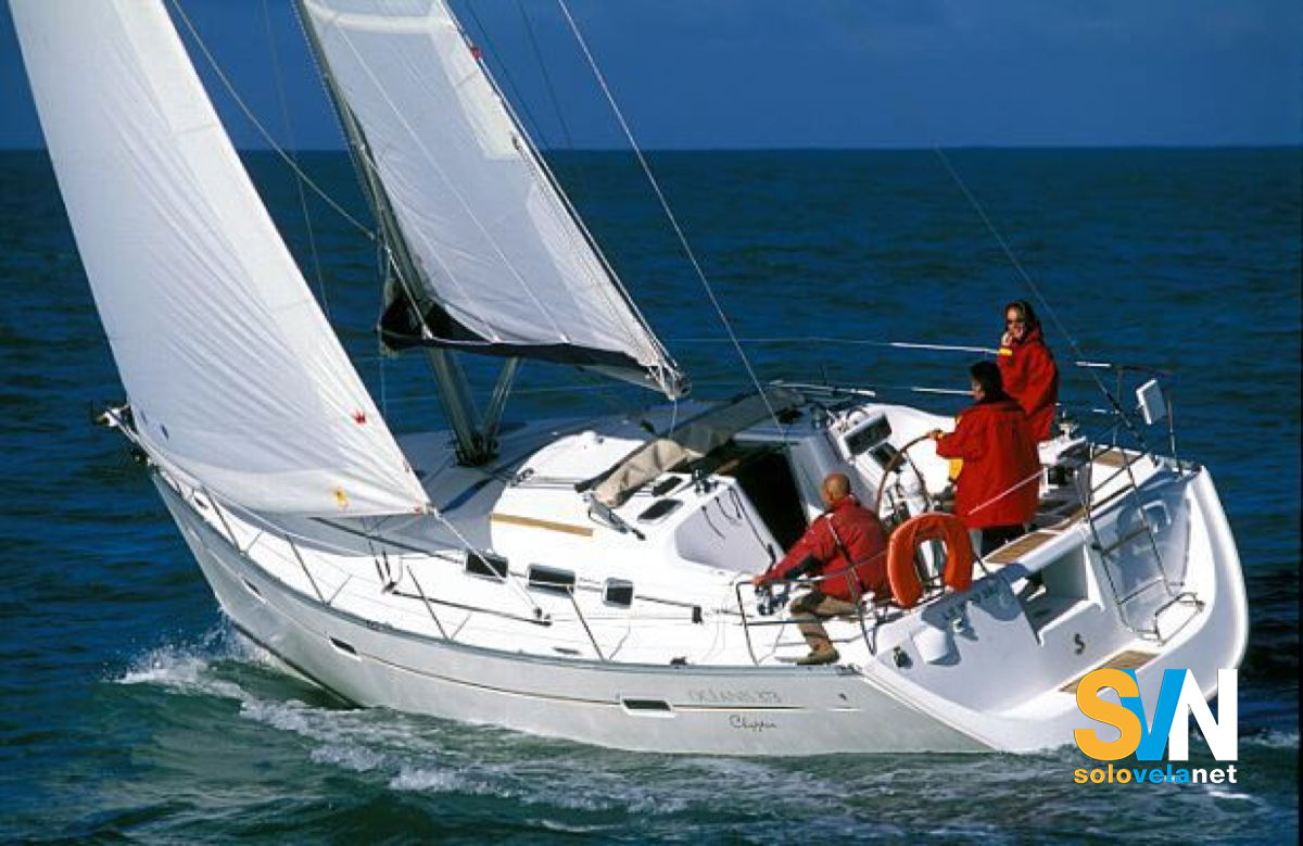 L'Oceanis Clipper 373 in navigazione