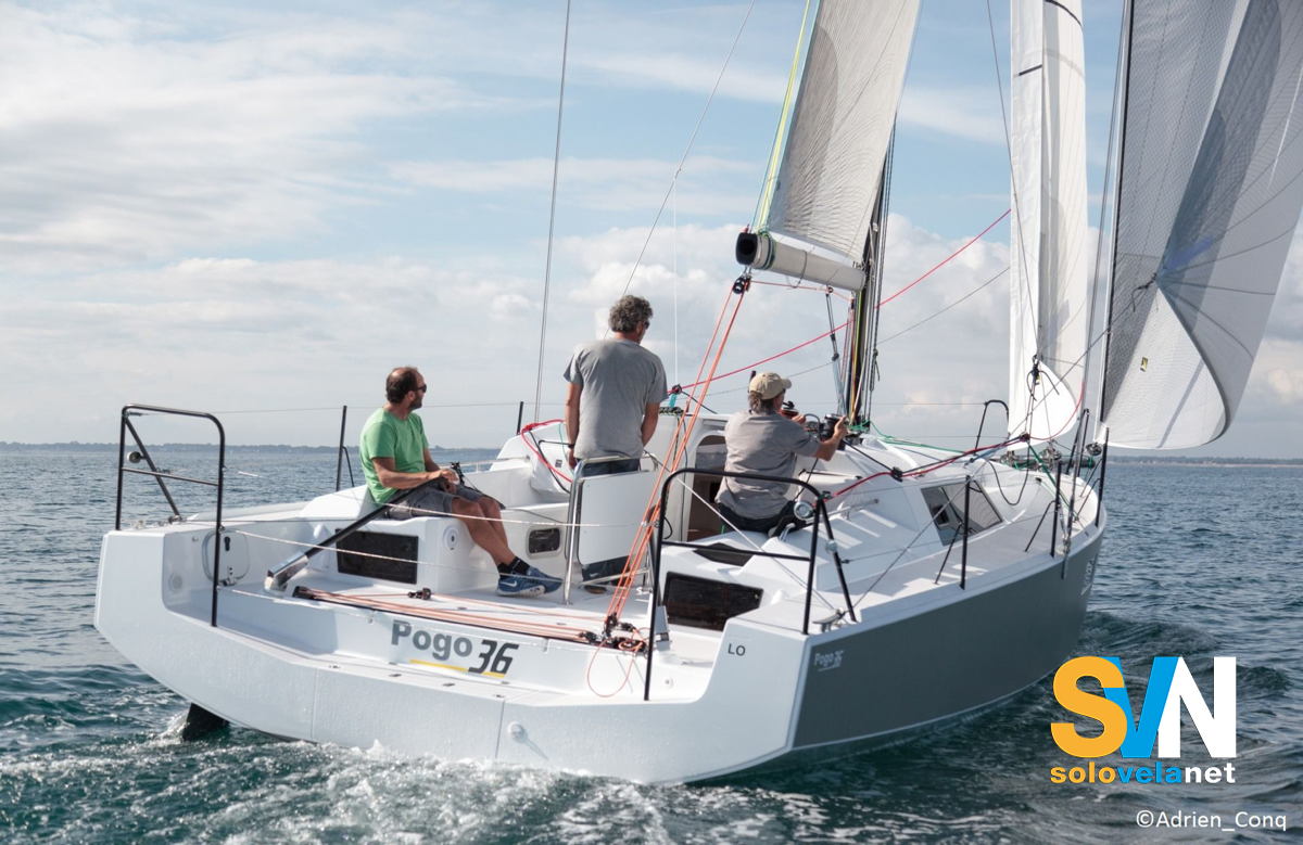 Pogo 36 in navigazione