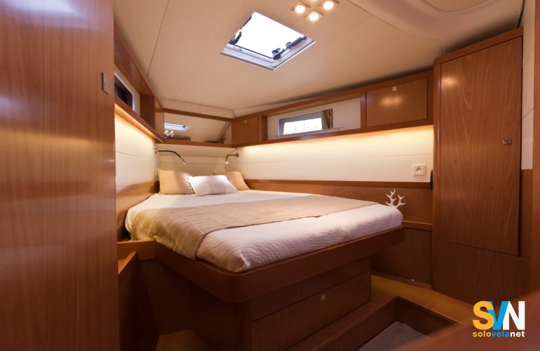 Sense 50,  cabina armatoriale