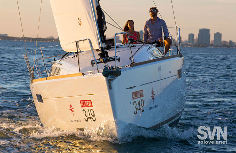 Sun Odyssey 349 di prua
