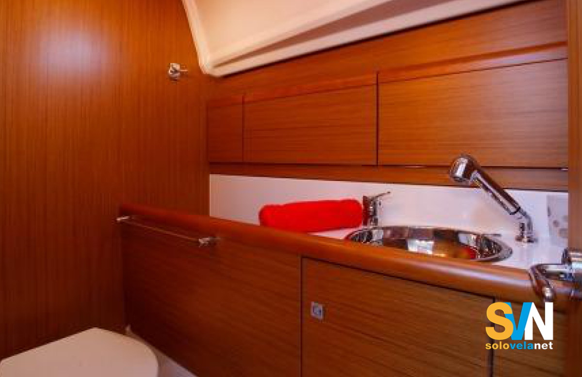 Il bagno del Sun Odyssey 33i