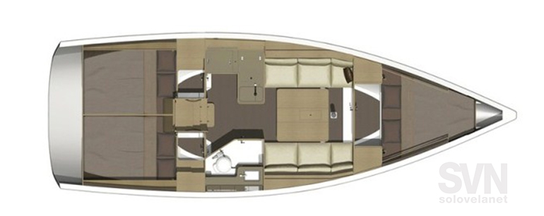Versione 3 cabine e 1 bagno