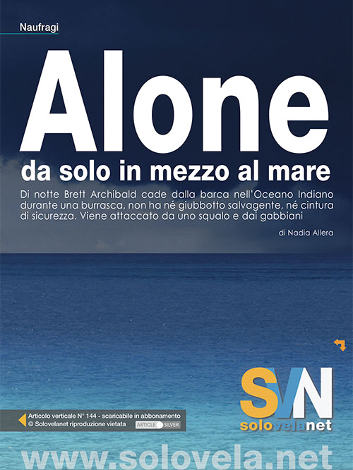 Alone, da solo in mezzo al mare