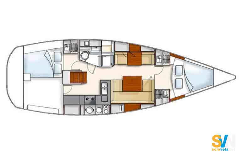 versione 2 cabine e 1 bagno