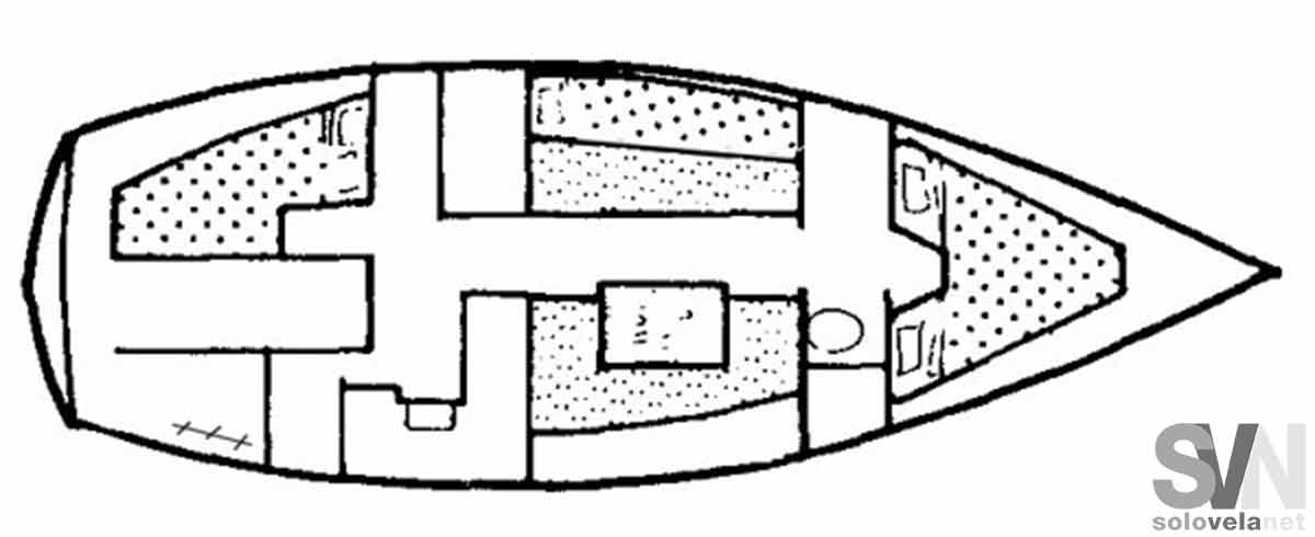 2 cabine e 1 bagno