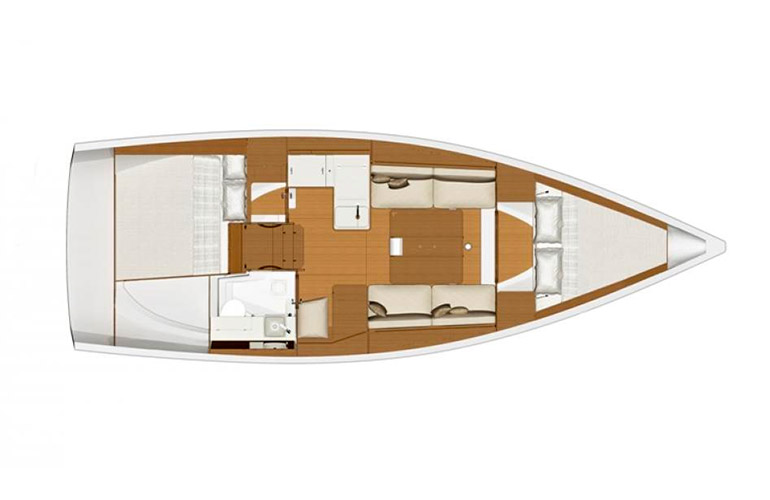 Versione 2 cabine e 1 bagno
