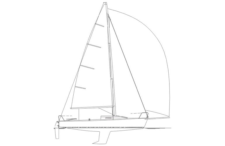 Il piano velico del J80