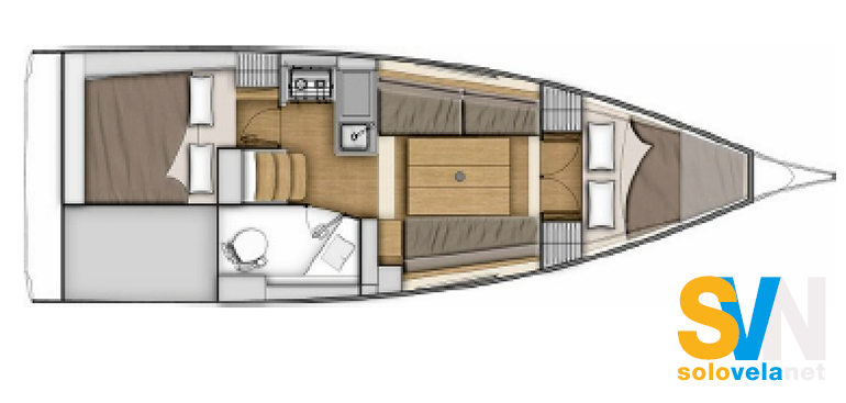 2 cabine e 1 bagno