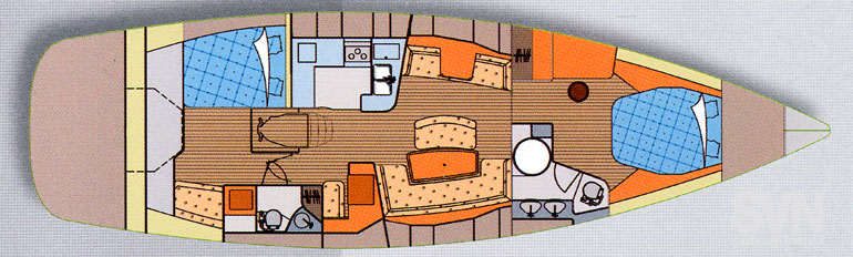 Versione 2 cabine e 2 bagni