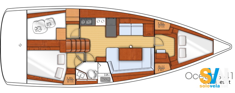Versione 2 cab e 1 bagno