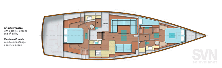 versione con cucina a poppa